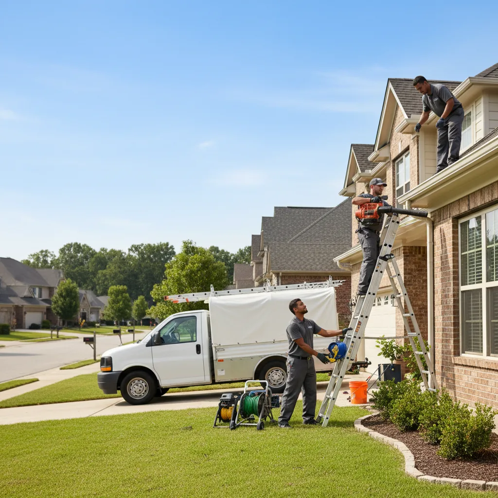 Home Gutter Service in Halstead, KS near me